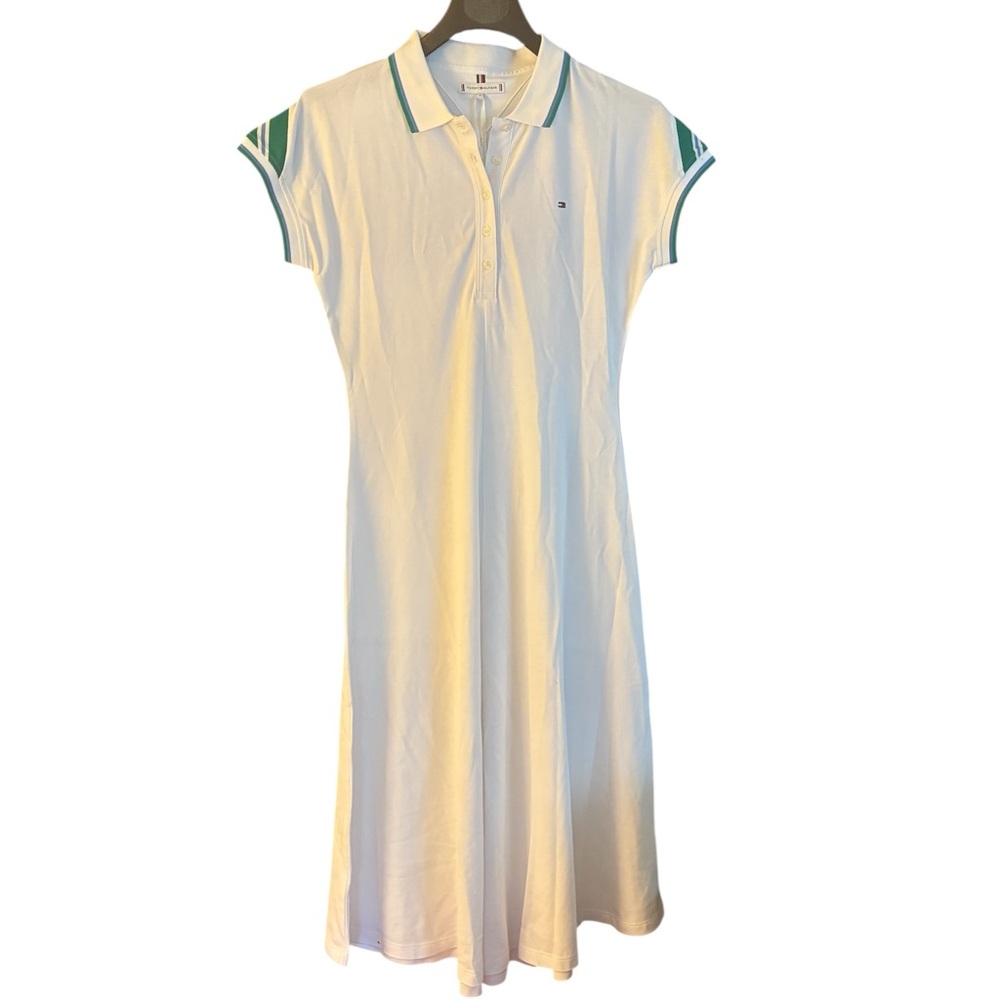 Tommy Hilfiger White Polo Dress Size S NWT